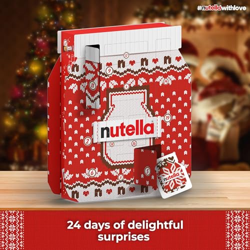 Nutella Christmas Advent Calendar 2025 - Assorted Spreads & Card Game 9