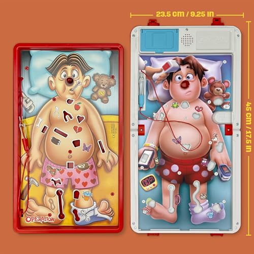 Hasbro Gaming Operation Electronic Board Game with All-in-One Carrying Case 9