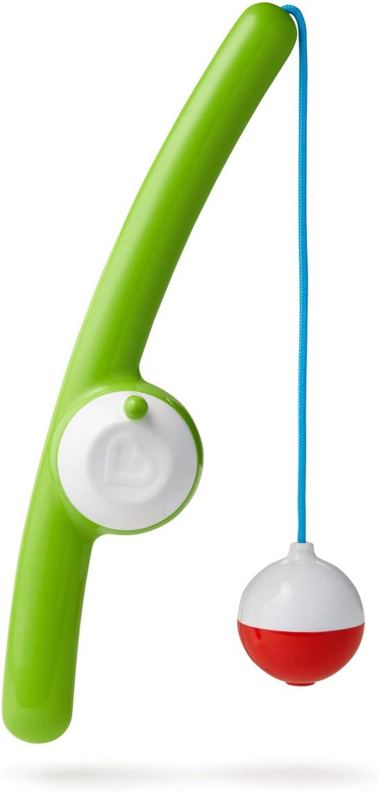 Munchkin Gone Fishin' Rod & Reel Magnetic Bath Toy Set - Educational Fishing Playset for Toddlers 24 Months+ 3