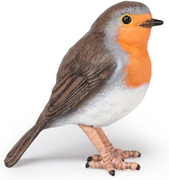Papo Robin Figurine - Realistic Garden Bird Model for Kids 3+ 7