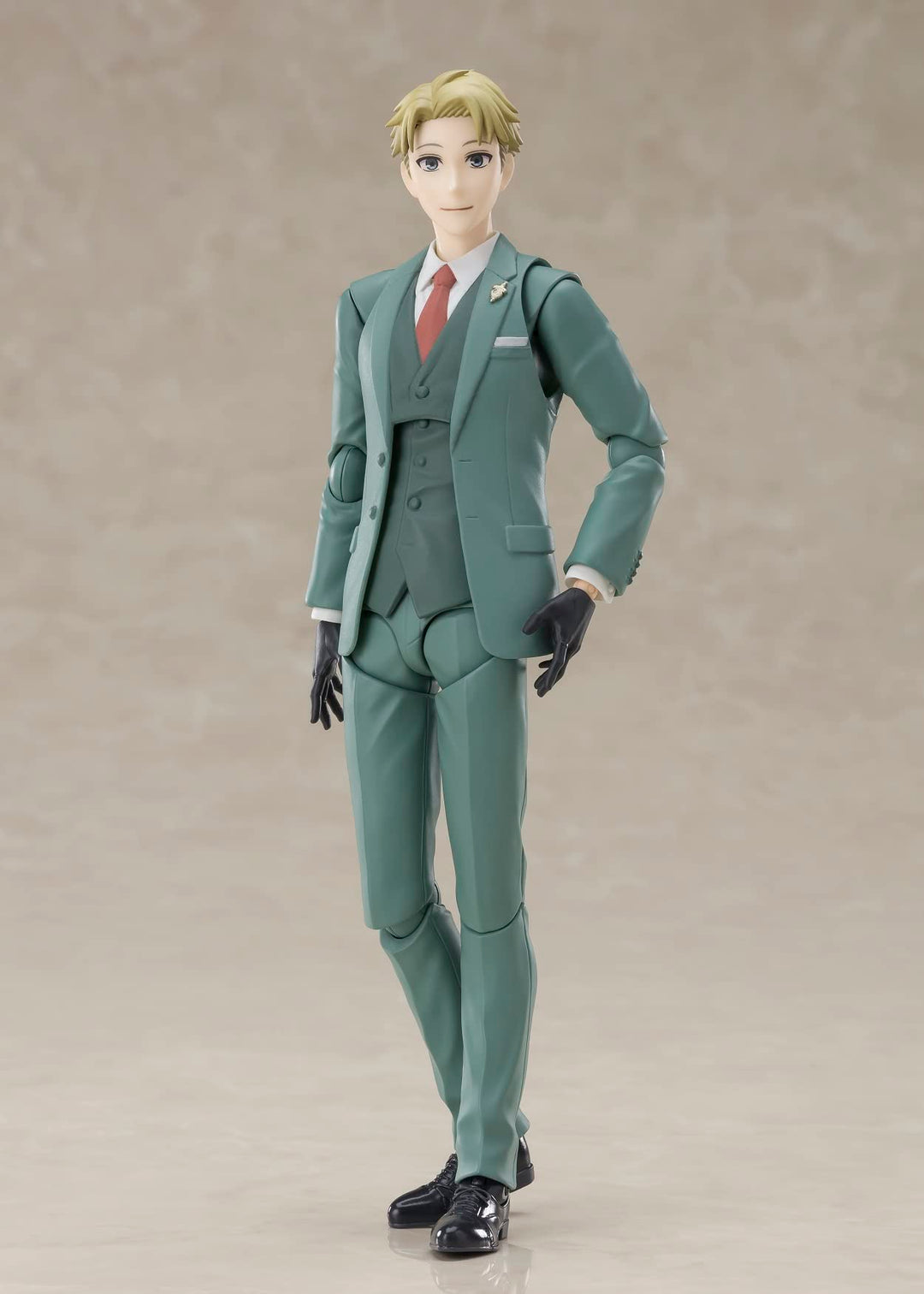 Bandai Tamashii Nations S.H.Figuarts Loid Forger Action Figure - Poseable 6.7" Collectible for Ages 15+