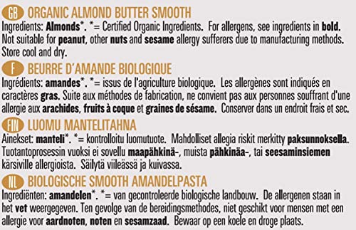 Biona Organic Almond Butter 170g (Pack of 3)