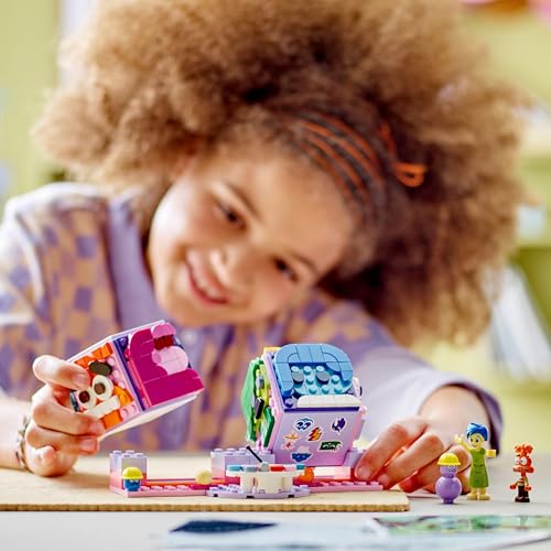 LEGO Disney Pixar Inside Out 2 Mood Cubes Playset - Building Toy for Ages 9+ 12