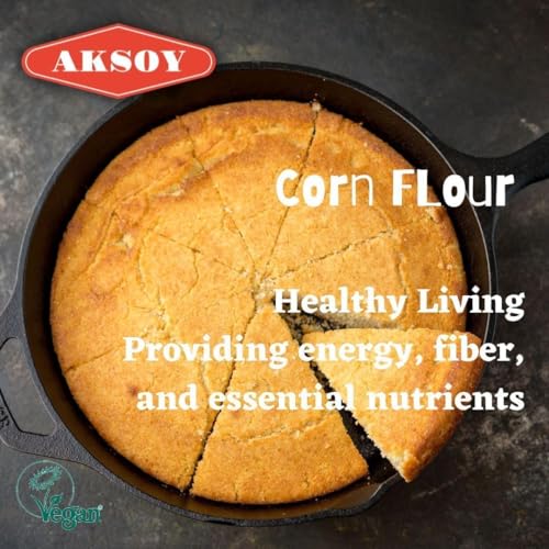 Aksoy Corn Flour 1.25KG - High Quality Resealable Pouch 11