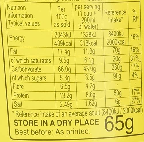 Ko-lee Go Cup Noodles Roast Chicken Flavour 65g (Pack of 12) 3