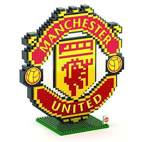 FOCO BRXLZ Manchester United Football Construction Building Set | 1352 Pieces | Ages 6+