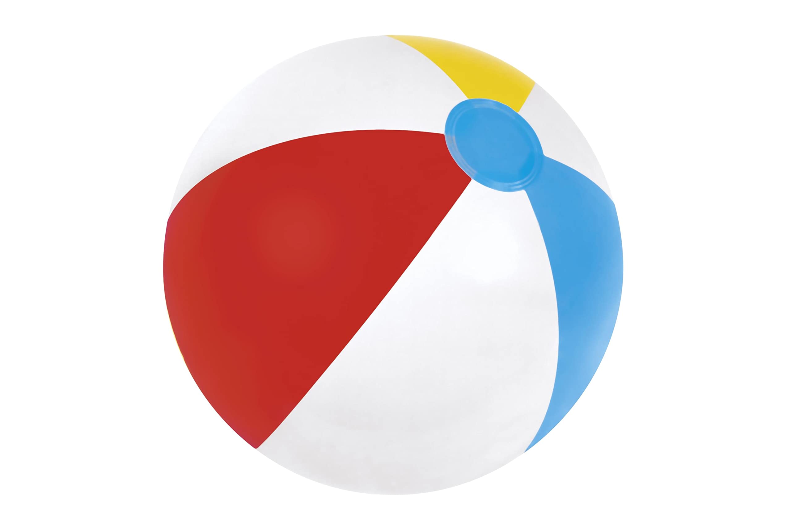 Bestway 31021 Inflatable Panel Beach Ball - 51cm Diameter | Ages 3+ | Ideal for Beach & Pool Use