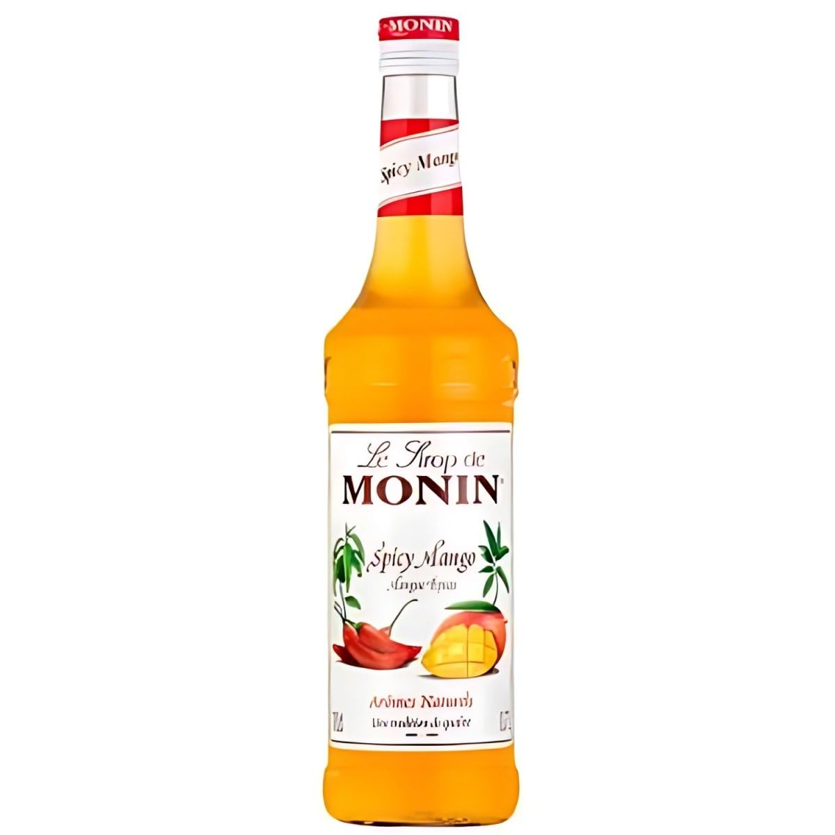 Monin Mango Syrup 700ml - Exotic Green Mango Flavour for Cocktails, Mocktails & Beverages