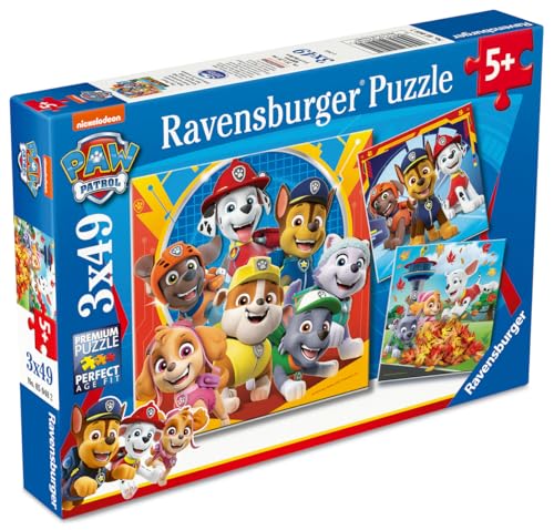 Ravensburger Paw Patrol 3 x 49-Piece Jigsaw Puzzles for Kids 5 Years and Up 6