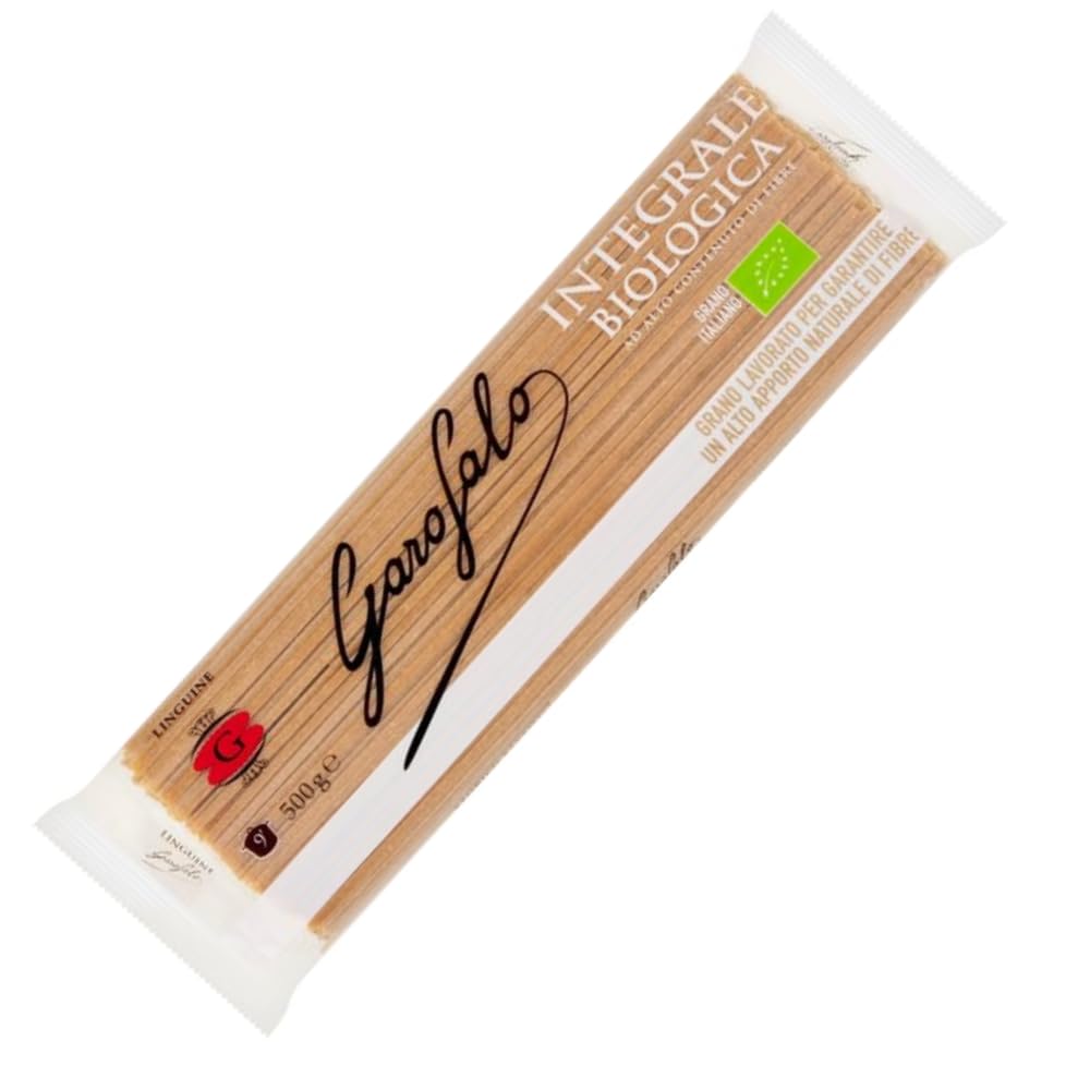 Garofalo Organic Wholewheat Linguine Italian Pasta, 500g
