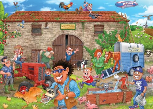 Wasgij Destiny 30: Harvesting Happiness - 1000 Piece Puzzle for Adults