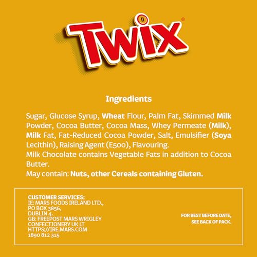 Twix - Xtra Salted Caramel Chocolate Biscuit Twin Bar, 75g 8