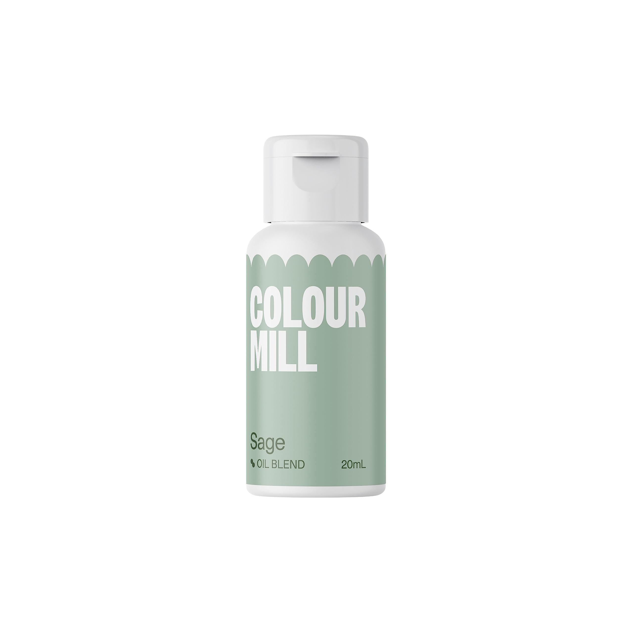 Colour Mill Oil Blend Food Colouring - Sage | Oil-Based Formula | 20 ml 1