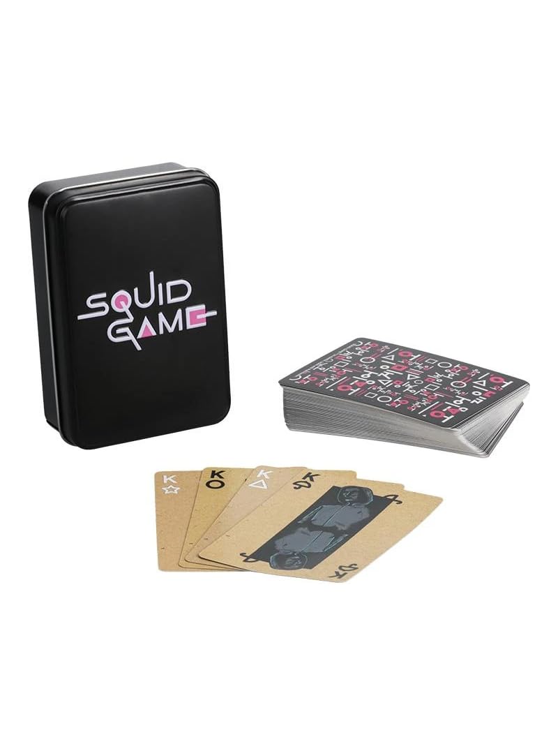 Paladone Squid Game Illustrated Playing Cards - Officially Licensed Netflix Designs | Cardboard