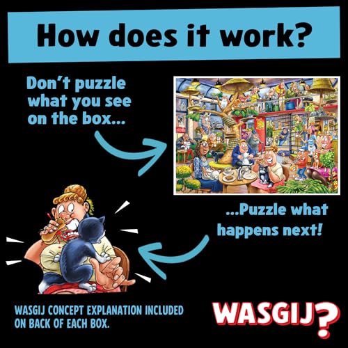 Wasgij Mystery 28: Feline Frenzy - 1000 Piece Puzzle for Adults 7