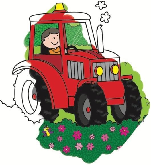 Galt Water Magic - Vehicles Reusable Colouring Book for Kids 3+