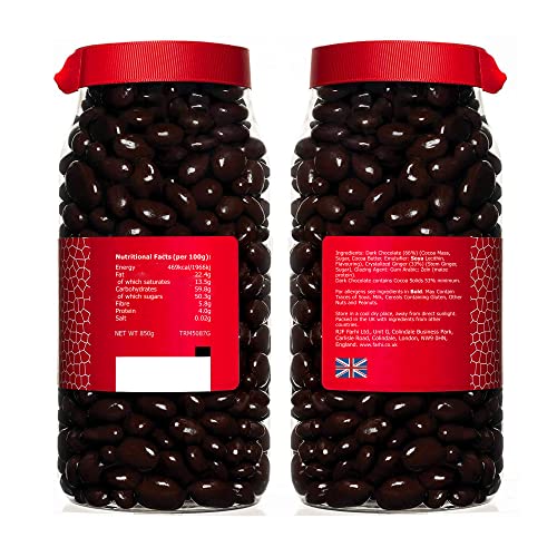 Rita Farhi Dark Chocolate Covered Ginger Luxury Gift Jar 850g 11