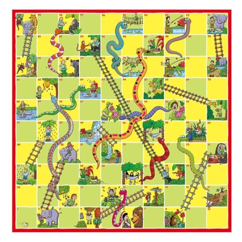 Galt Snakes & Ladders and Ludo Classic Board Game Set for Kids 10
