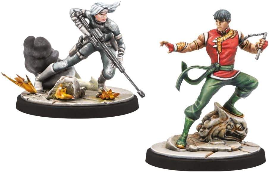 Atomic Mass Games Marvel: Crisis Protocol Shang-Chi & Silver Sable Character Pack