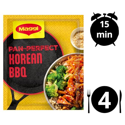 Maggi Pan Perfect Sticky Korean Herbs and Spices Recipe Mix 39g 5