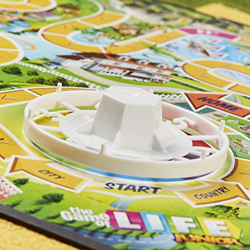 Hasbro Gaming The Game of Life Junior Board Game for Kids, Ages 5 and Up, 2-4 Players 10