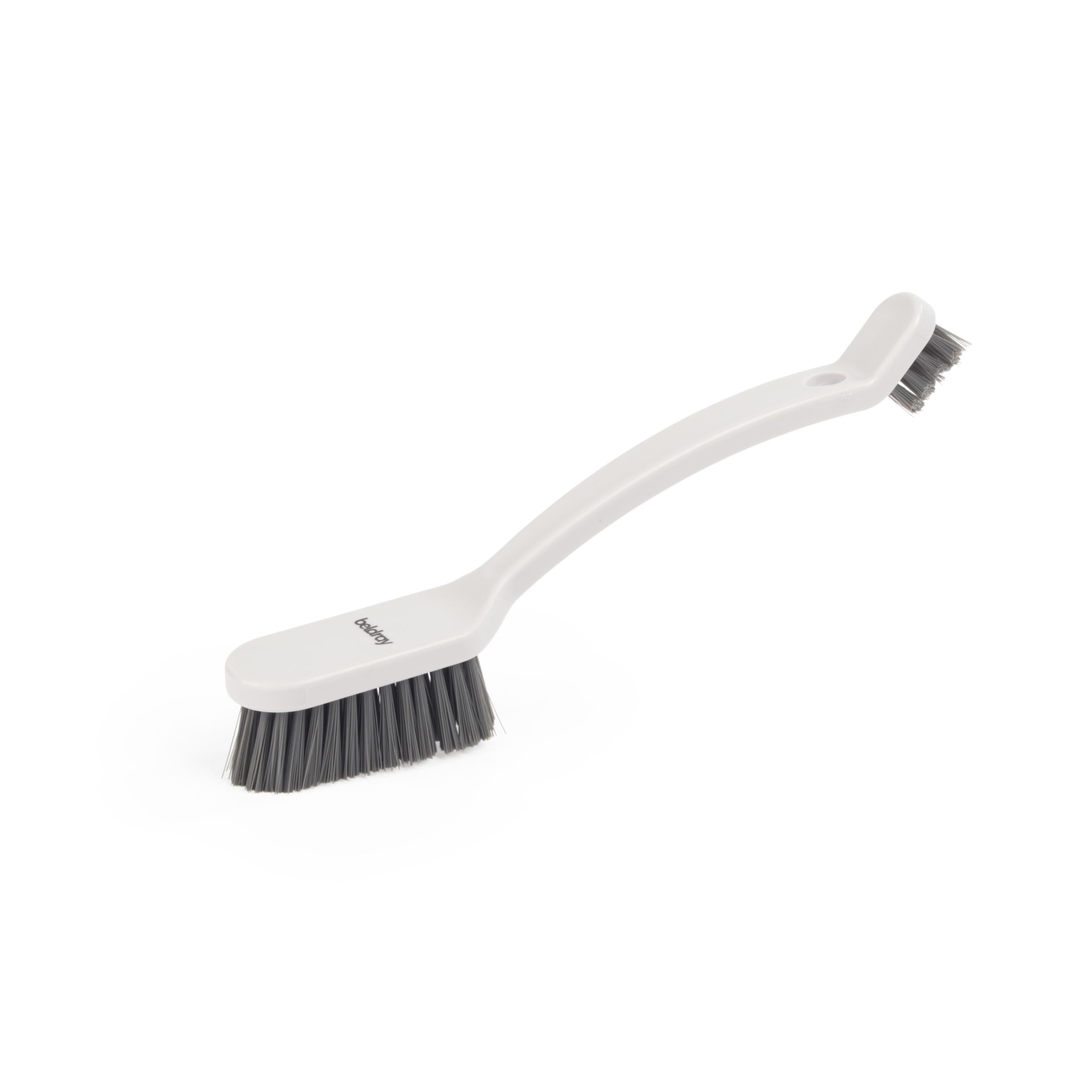 Beldray Scrubbing Dual Sided Cleaning Brush with V-Shaped Bristles for Bathroom and Kitchen