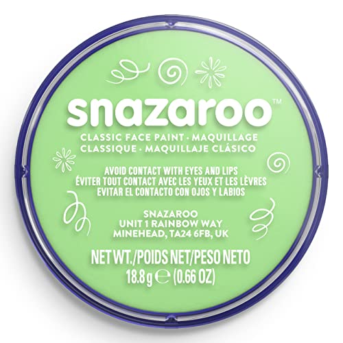 Snazaroo - Pale Green Classic Face and Body Paint (18ml) 13