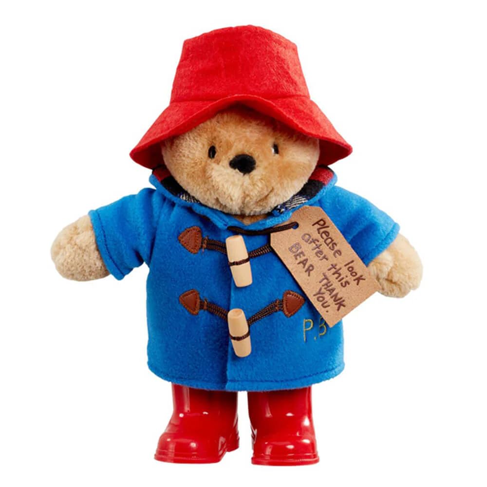 Paddington Bear Plush Toy - Classic Blue Duffle Coat with Boots, 24cm 8
