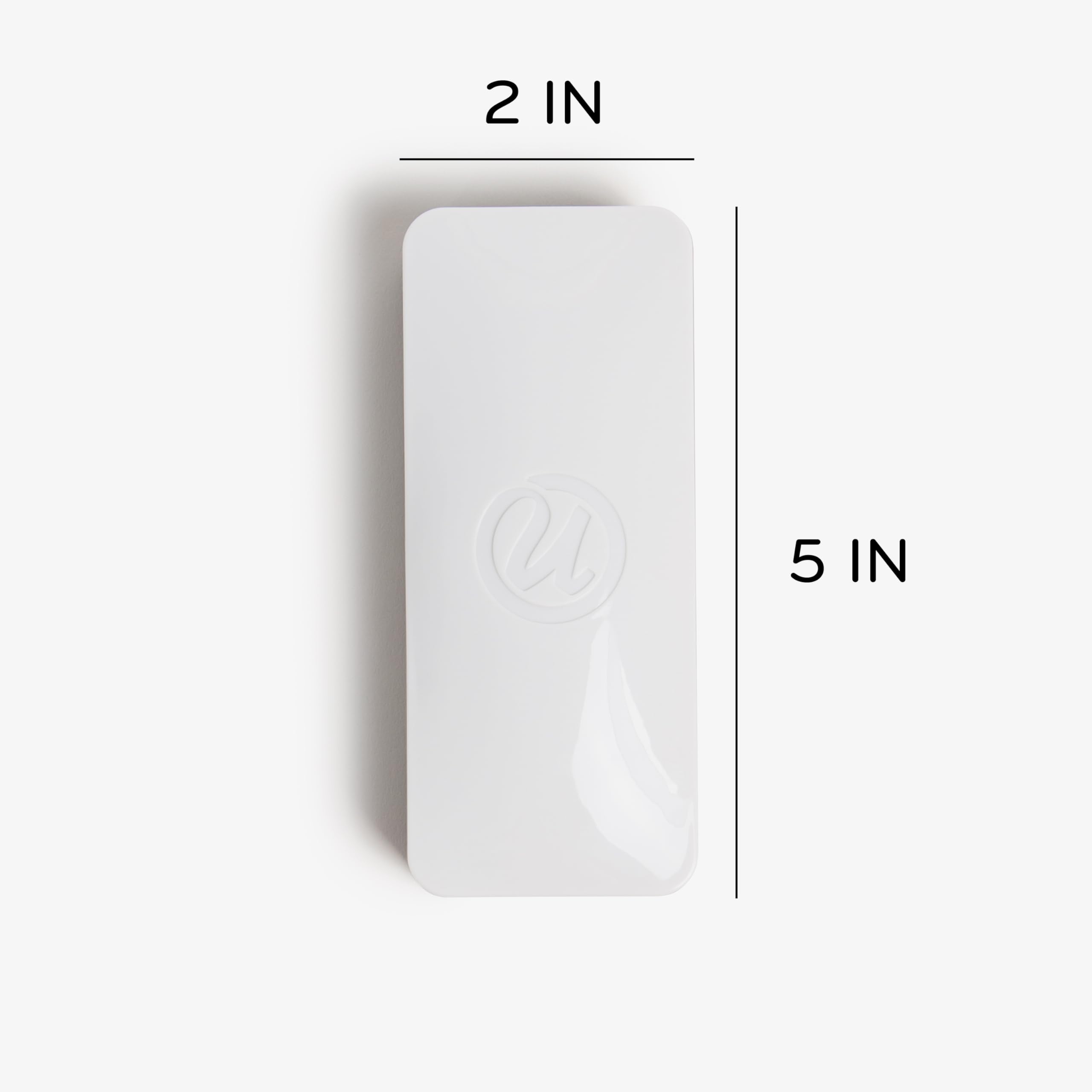 U Brands Magnetic Whiteboard Eraser - Lightweight Plastic with Premium Felt Surface | 12.7 x 5 cm 2