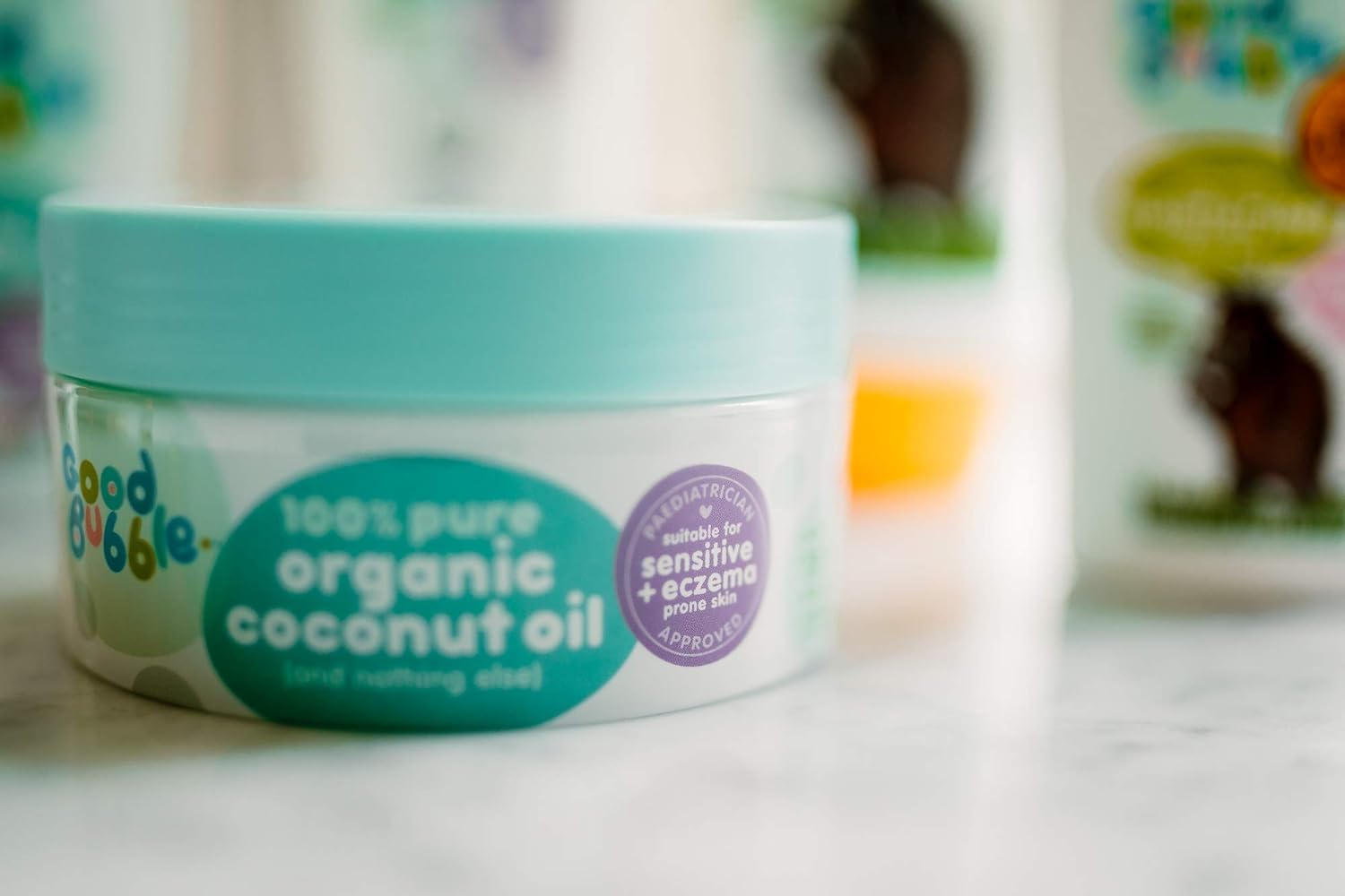 Good Bubble Organic Coconut Oil for Baby Massage (185g)
