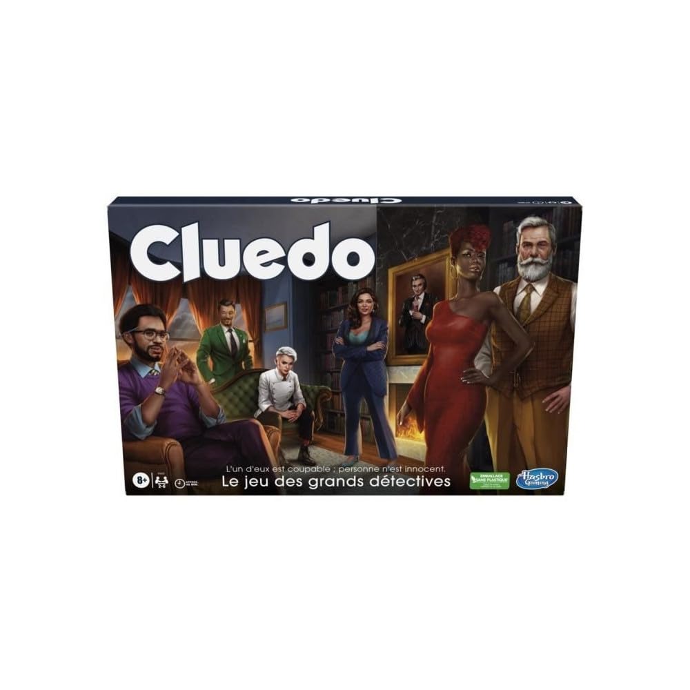 Hasbro Gaming Cluedo Family Board Game for 2-6 Players, Ages 8+ 5