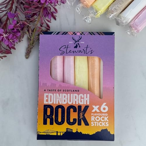 Stewart's Edinburgh Rock Sticks, 135g - Vegan Friendly Scottish Confectionery 6