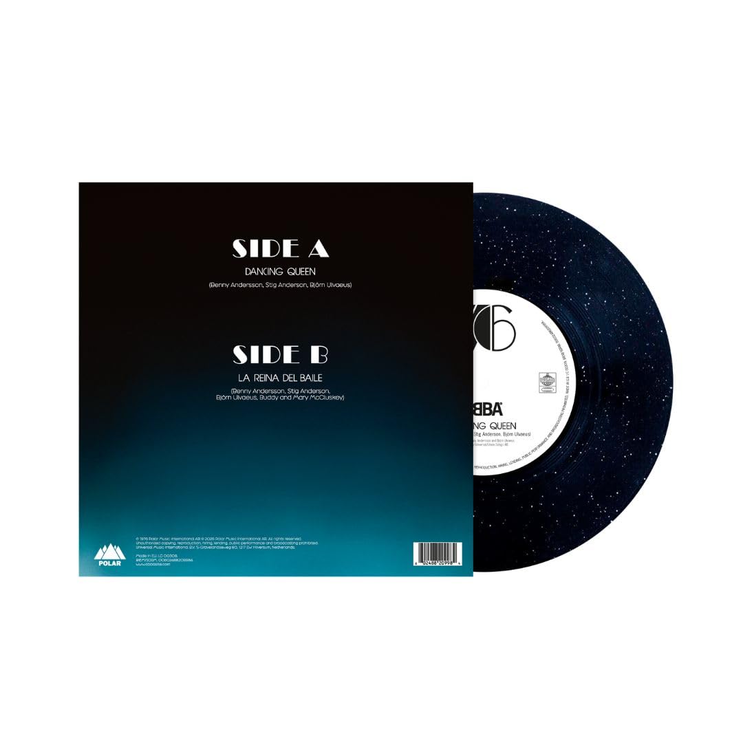 ABBA - Dancing Queen [Limited Edition Black Sparkling Vinyl] 2