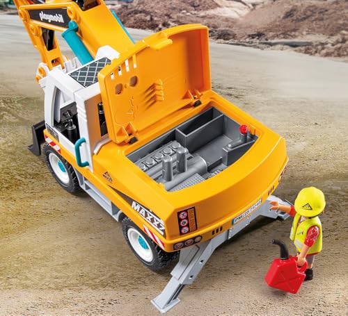 Playmobil Big Digger - Construction Vehicle Playset for Kids Ages 4-10 6