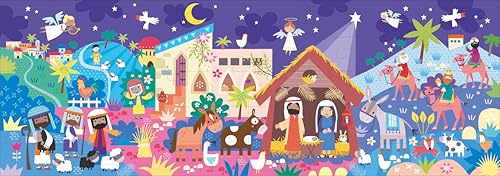 North Parade Publishing BIPZ03 The Nativity Bible Stories Jigsaw Puzzle - 50-Piece Educational Puzzle for Young Children 9