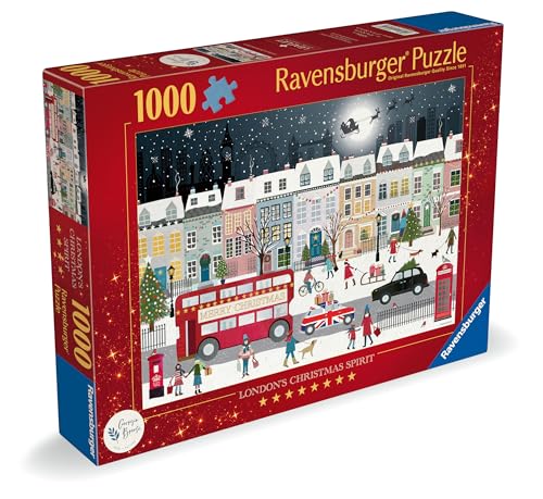 Ravensburger - London's Christmas Spirit 1000 Piece Jigsaw Puzzle 4