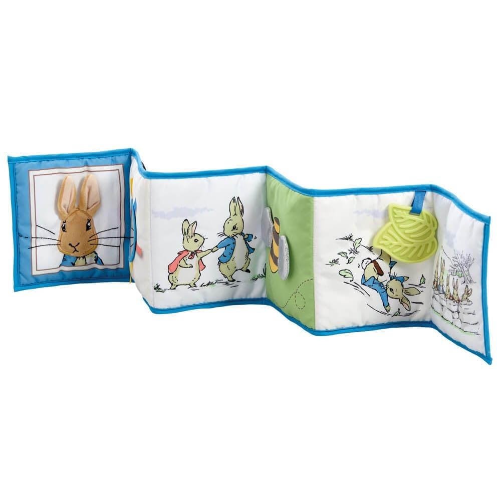 Rainbow Designs Peter Rabbit Unfold & Discover Interactive Developmental Baby Toy | Fabric | Unisex 4