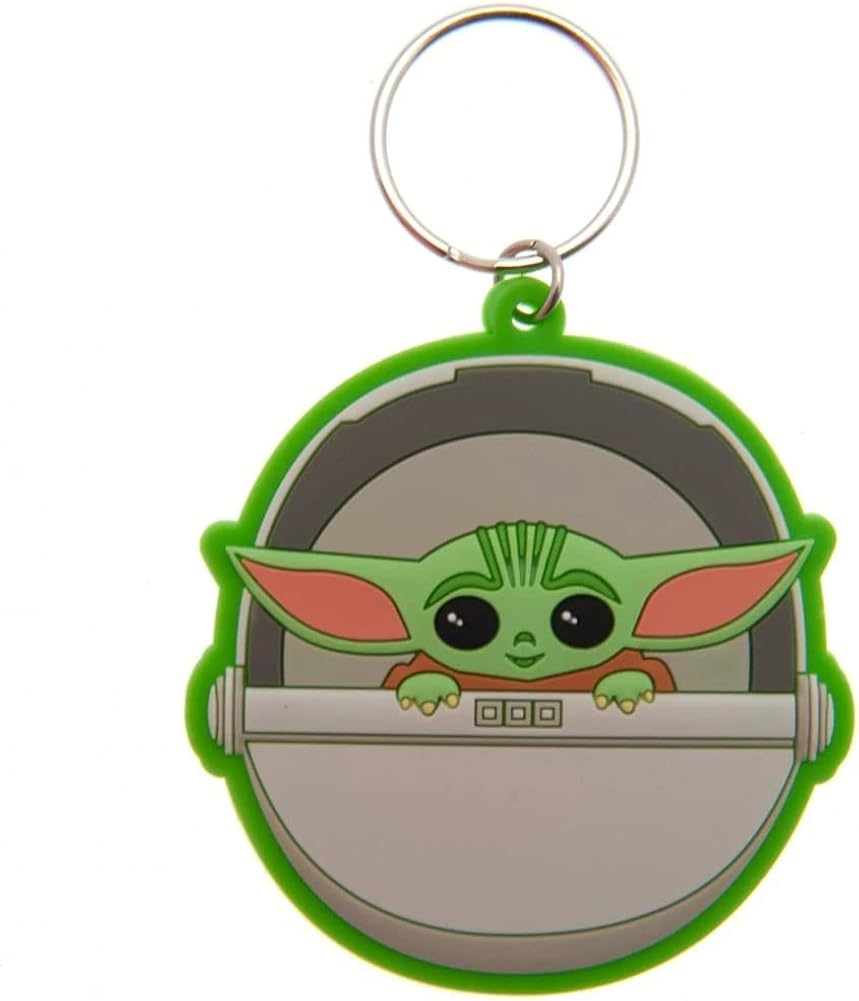 Pyramid International Star Wars: The Mandalorian Rubber Keychain (RK39061C)