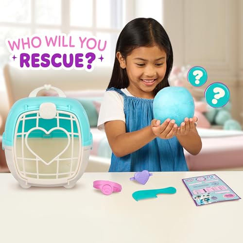 Scruff-a-Luvs Pet Scruffs Blue - Wash & Reveal Mystery Plush Toy, 7.5" Tall 8