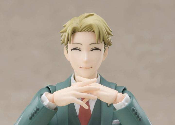 Bandai Tamashii Nations S.H.Figuarts Loid Forger Action Figure - Poseable 6.7" Collectible for Ages 15+