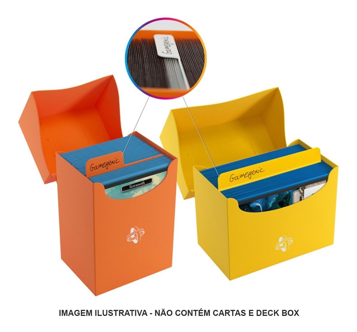 Gamegenic Flex Card Dividers (Pack of 10) – Multicolored TCG Organization for Magic, Pokémon, Yu-Gi-Oh! 3