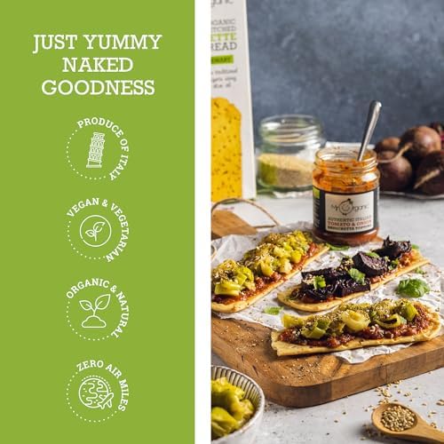 Mr Organic Tomato & Olive Bruschetta Topping 200g - Organic Italian Condiment 6