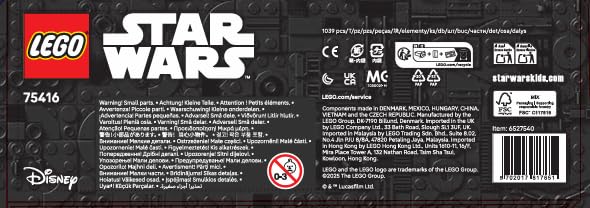 LEGO Star Wars 75416 Chopper (C1-10P) Astromech Droid Building Set - 10+ Years 15