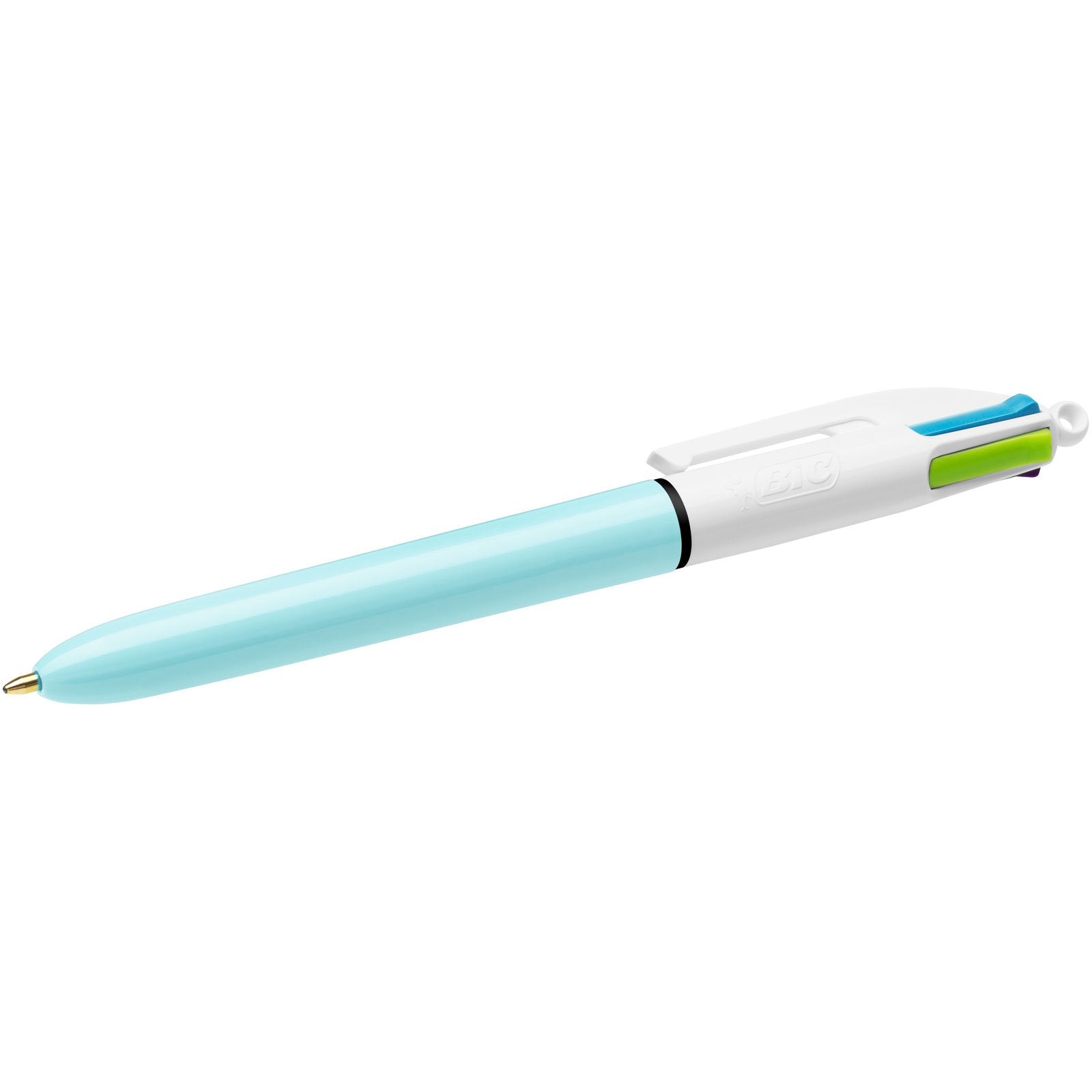 BIC 4 Colours Fun Retractable Ballpoint Pens - 4 Ink Colours, Medium 1.0 mm Point, Pack of 3