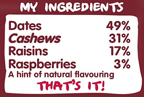 Nakd Berry Delight 35g Fruit & Nut Snack Bar - Case of 48 Raw, Vegan, Gluten-Free Bars