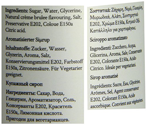 Simply - Crème Brûlée Flavoured Syrup, Vegan & Nut Free, for Coffee, Beverages & Baking 5