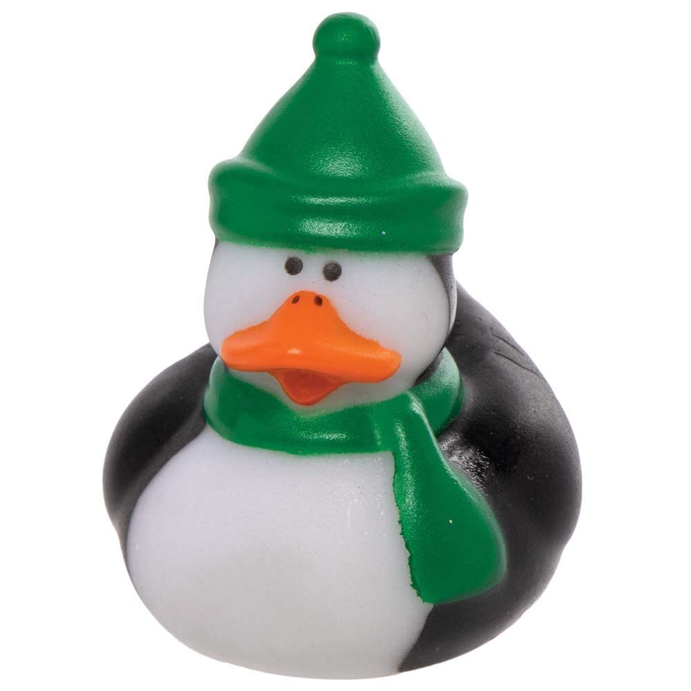 Baker Ross Penguin Rubber Ducks (Pack of 6) - Festive Bath Toys 3