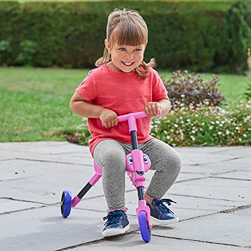Scuttlebug 3-Wheel Foldable Ride-On Tricycle - Butterfly Design for 1+ Year Olds 8