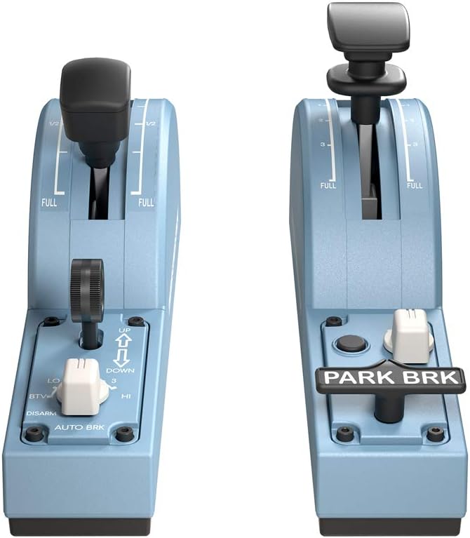 Thrustmaster TCA Quadrant Add-On Airbus Edition - Flight Control Module for PC