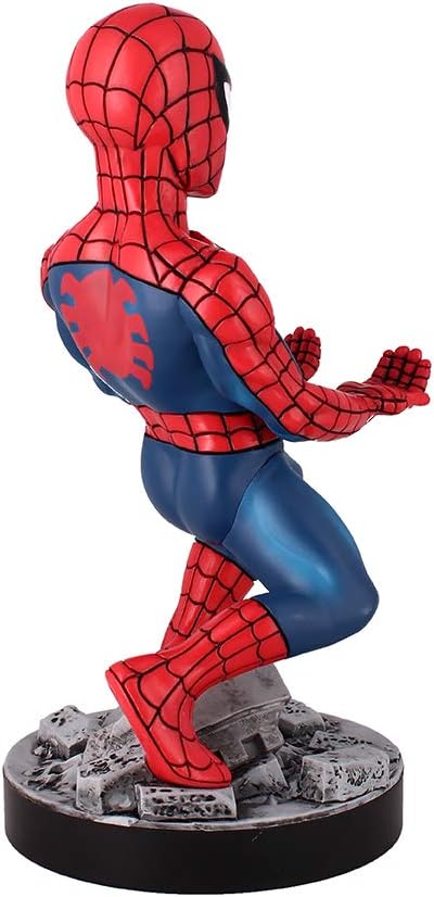 Spider-Man Classic Cable Guy - Controller & Phone Holder with 2-in-1 Charging Cable